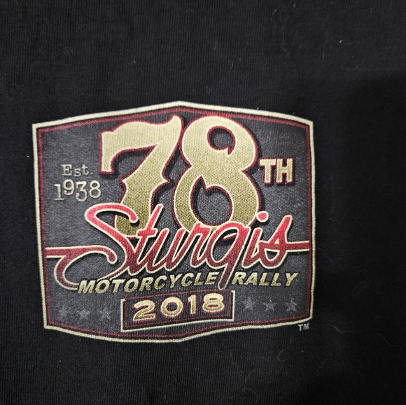 Hot Leather Sturgis 2018 T-shirt 3X - Picture 3 of 5